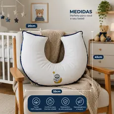 Lepetit Almofada Amamentação Menino