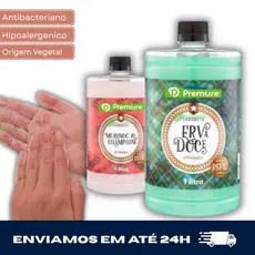 Sabonete Refil 1 litro Premisse Linha Requinte / Mãos, Corpo e Rosto
