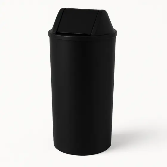 Lixeira Com Tampa Basculante 23l  Moderna