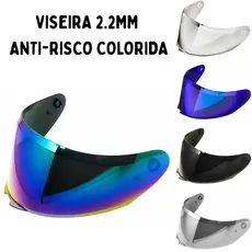 Viseira Capacete Helt Polar Avant Glass Ebf Xtroy FF526 2.2mm