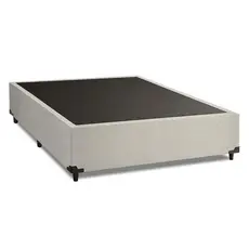 Cama Box Casal 1,38m com 38cm de Altura Prince Branco