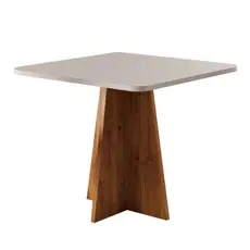 Mesa Sala de Jantar Quadrada 0,90m Moove
