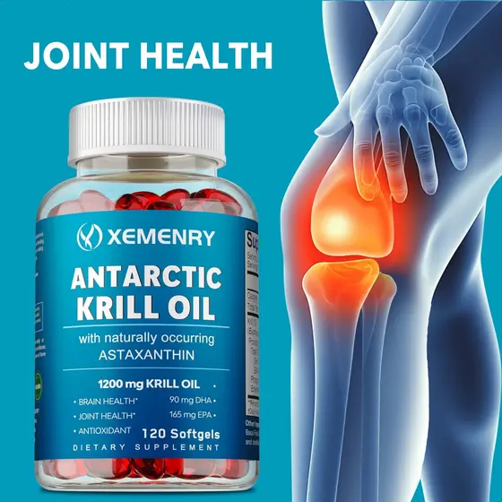 Contém 1200 mg De Óleo De krill E 1.6 Astaxantina , Vegano .