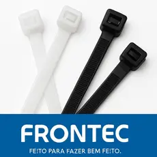 Abraçadeira Nylon Frontec 200x4.8Pacote 100 Unidades