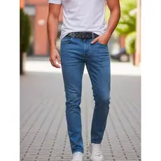 Cinto Para Calça Jeans Couro Griffe Masculino Drip Us Moda Gringo Tendência Estampa Quadriculada