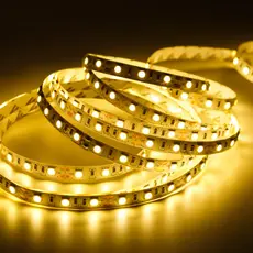 Fita Led Com 5m 5050 Amarelo 60 led por metro-12V