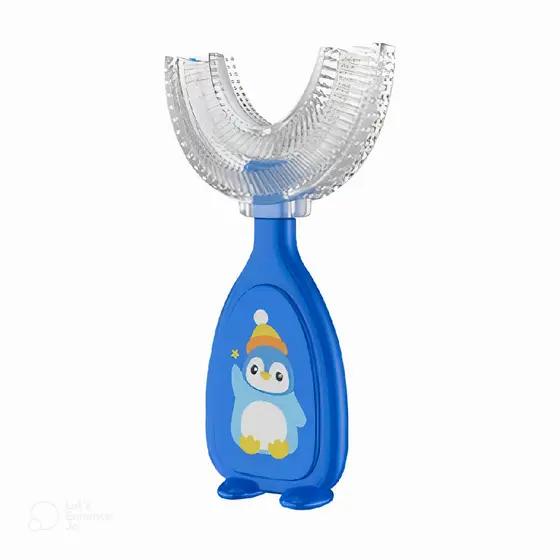 Escova De Dentes Infantil Flexivel Formato U Super Macia