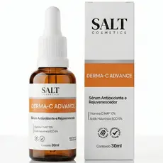 Sérum Facial Vitamina C MAP 10% + Ácido Hialurônico ECO 6% 30ml –  Dermatologicamente Testado – Salt