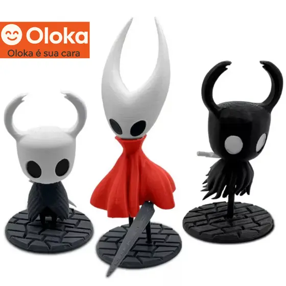 Boneco Hollow Knight O Cavaleiro Hornet e Shade