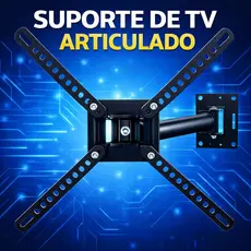 Suporte Articulado de Parede para TV 32” a 55” LCD/LED/OLED/QLED/Plasma