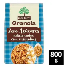 Granola 800g Zero Açúcares Tradicional Mãe Terra