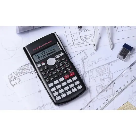 Calculadora Científica 240 Funções Original Com Capa Protetora