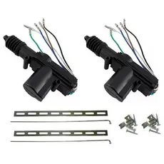 Par Motor Trava Elétrica 5 Fios Mestre 12 Volts Universal Golden Cabo