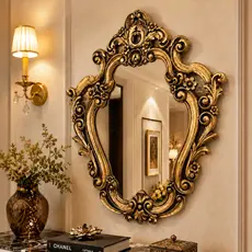 Espelho Grande Decorativo Provençal Sala Quarto Banheiro Hall Envio Imediato