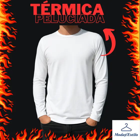 Blusa de Frio Masculina Manga longa Conforto e Estilo em Dobro