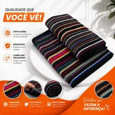 Kit Tapete Cozinha Passadeira Jogo Tear 3 Peças Kit Passadeira Cozinha Jogo De Cozinha
