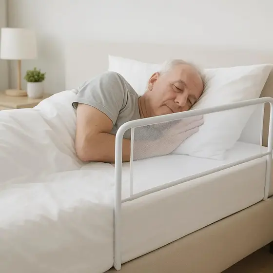 Grade de Cama de Proteção (Pequena, Média, Grande e GG )– Branca Lisa | Segurança para Bebês, Crianças e Idosos Proteçao