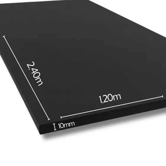 Tapete de Yoga Colchonete Exercícios 2,30m x 1,20m x 10mm | EVA para Atividades Físicas, Piso, Academia, Tatame