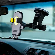 Suporte de Celular Carro 360º Giratório Universal Multifuncional Carro Painel Retrovisor Veicular
