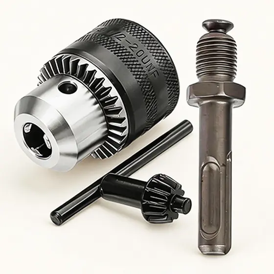 Adaptador SDS Plus para Mandril Furadeira 1/2 | Engate Rápido para Martelos e Ferramentas Elétricas