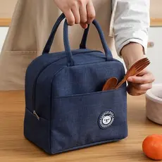 Bolsa Térmica Portátil Marmita Viagem Necessaire Lancheira Térmica impermeável e fácil de limpar