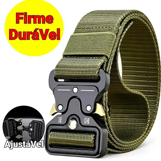 Moda Cinto Largo Masculino Nylon e Engate Rápido Resistência à umidade Resistência e durabilidade