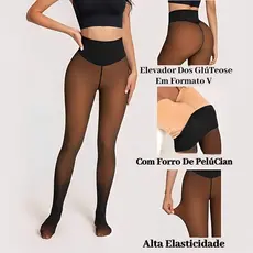 Meia calça feminina plus size meia calça para diádade calça invo rrada lã cbnina eiaCalcaTermica