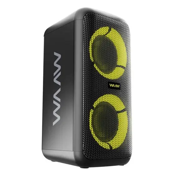 Caixa de Som WAAW Sound Box Infinite 200 Bluetooth 160W Preta