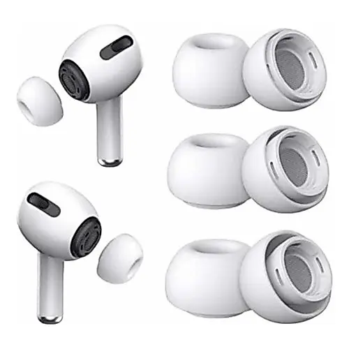 Adaptador Borrachinha Ponta De Silicone AirPods Pro Com Tela