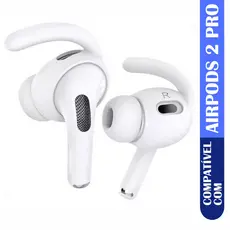 Borrachinha Borracha Silicone Para Fone de Ouvido AirPods Pro 2 Geração Haste Anti Queda