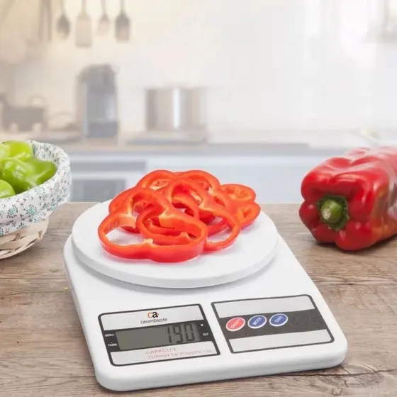 Balança Cozinha Digital 10kg Alta Precisão Dieta E Nutrição