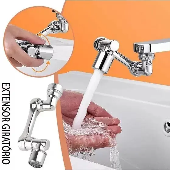 Extensor de Torneira Para Banheiro Cozinha Lavatório