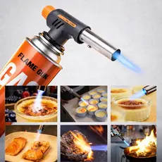 Maçarico Culinário Portátil Gourmet Profissional com Regulagem