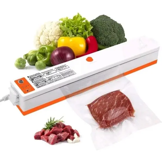 Seladora a Vácuo 220V Freshpack Pro Embaladora De Alimentos Elétrica Portátil