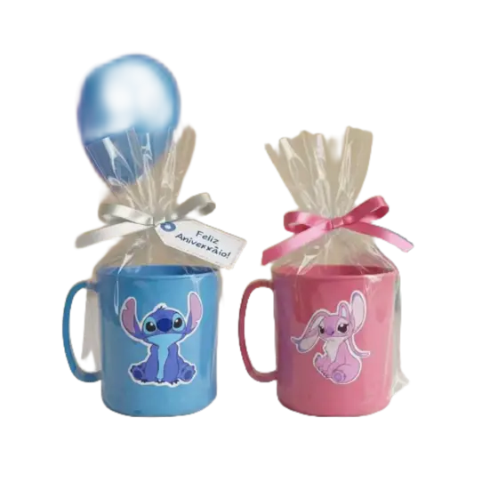 KIT 10 CANECA 450ML COM ALÇA PERSONALIZADO FESTA CRIANÇA LEMBRANCINHA CHA DECORAÇAO INFANTIL