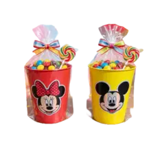 Copo Personalizado Infantil 300ml – Mickey e Minnie | Festa, Aniversário e Lembrancinha
