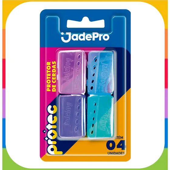Protetor de Escova de Dente e Cerdas Protec KIT 4 unidades JADEPRO