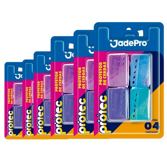 KIT Protetor de Escova de Dente e Cerdas Protec KIT 24 unidades JADEPRO