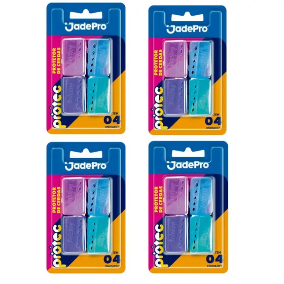 KIT Protetor de Escova de Dente e Cerdas Protec 16 unidades JADEPRO