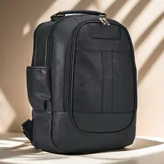 Mochila Feminina de Couro Sintéticos Tamanho Grande Ideal Para Escolar, Trabalho e Viagem
