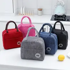 Bolsa Térmica Para Marmita Oxford Impermeável Lancheira Refeição Trabalho Escola Viagem