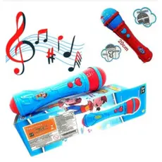 Brinquedo Microfone Infantil Com Som E Reproduz A Voz Muito Divertido masculino/feminino