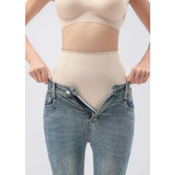 887 shorts modeladores sem costura com forro de microfibra