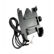 SUPORTE DE CELULAR PARA MOTO COM CARREGADOR IT-BLUE LE-019 somente para Retrovisor Moto