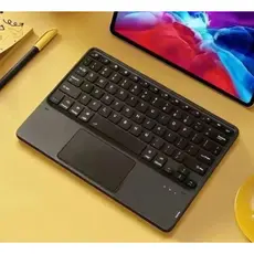Teclado Bluetooth Sem Fio Com Touch Para Celular Tablet Laptop Android iOS Windows