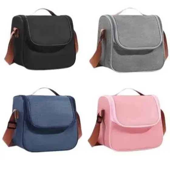 Bolsa Térmica Lanche Bebida Fruta Lancheira Portátil Trabalho