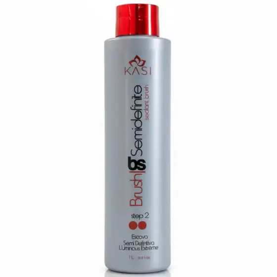 Gloss Redutor de Volume Semidefinite Luminous Kasi 1L | Alinhamento Capilar Profissional e Controle do Frizz