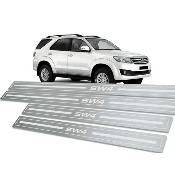 Soleira de Porta Toyota Sw4 2012 até 2015 - Aço Inox