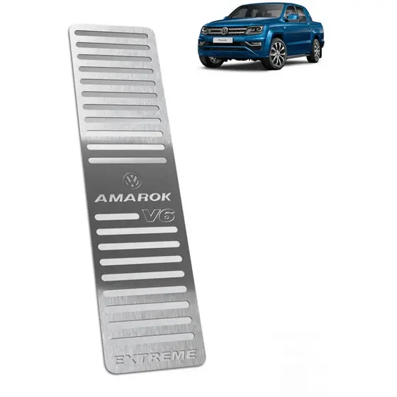 Descanso de Pé Amarok V6 Extreme 10/.. - Aço Inox