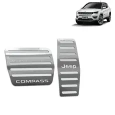 Pedaleira Compass 17/21 Automático Aço Inox - Não fura o pedal